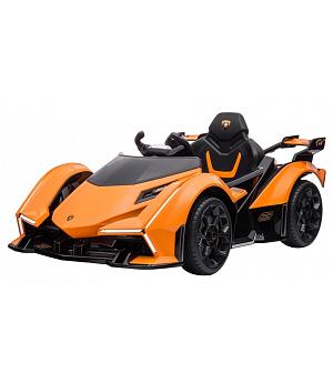 LAMBORGHINI LAMBO V12 VISION GRAND TURISMO ORANGE, 4X12V - LEG-6950745